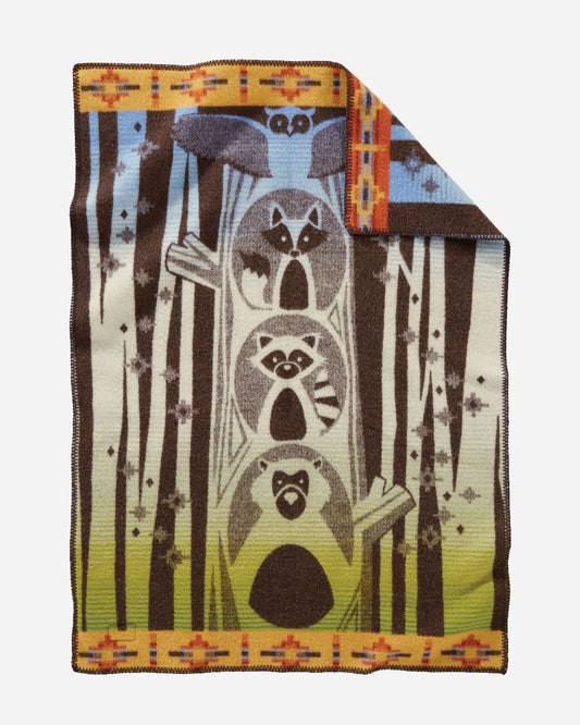 Woodland Neighbors Crib Blanket