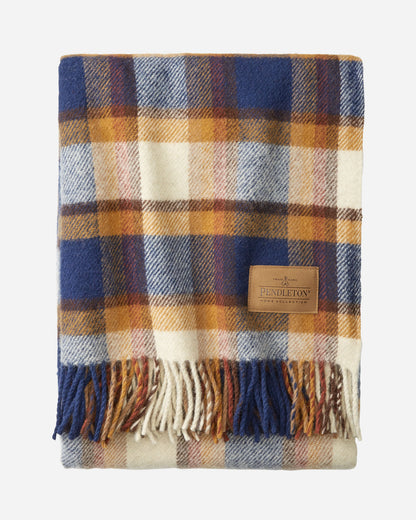 Motor Robe Throw With Leather Carrier | Steens Mountain