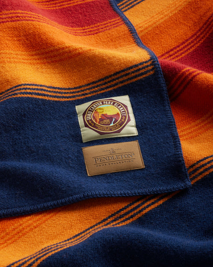 Grand Canyon National Park Throw With Carrier | Navy