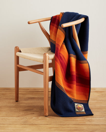 Grand Canyon National Park Throw With Carrier | Navy