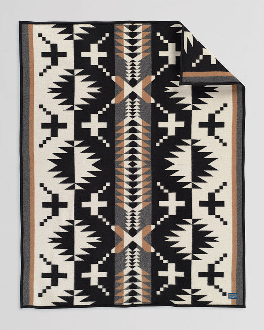 Spider Rock Throw | Black/White
