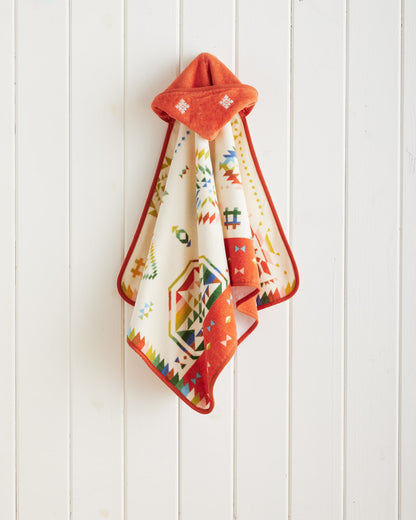Wild Blooms Hooded Baby Towel