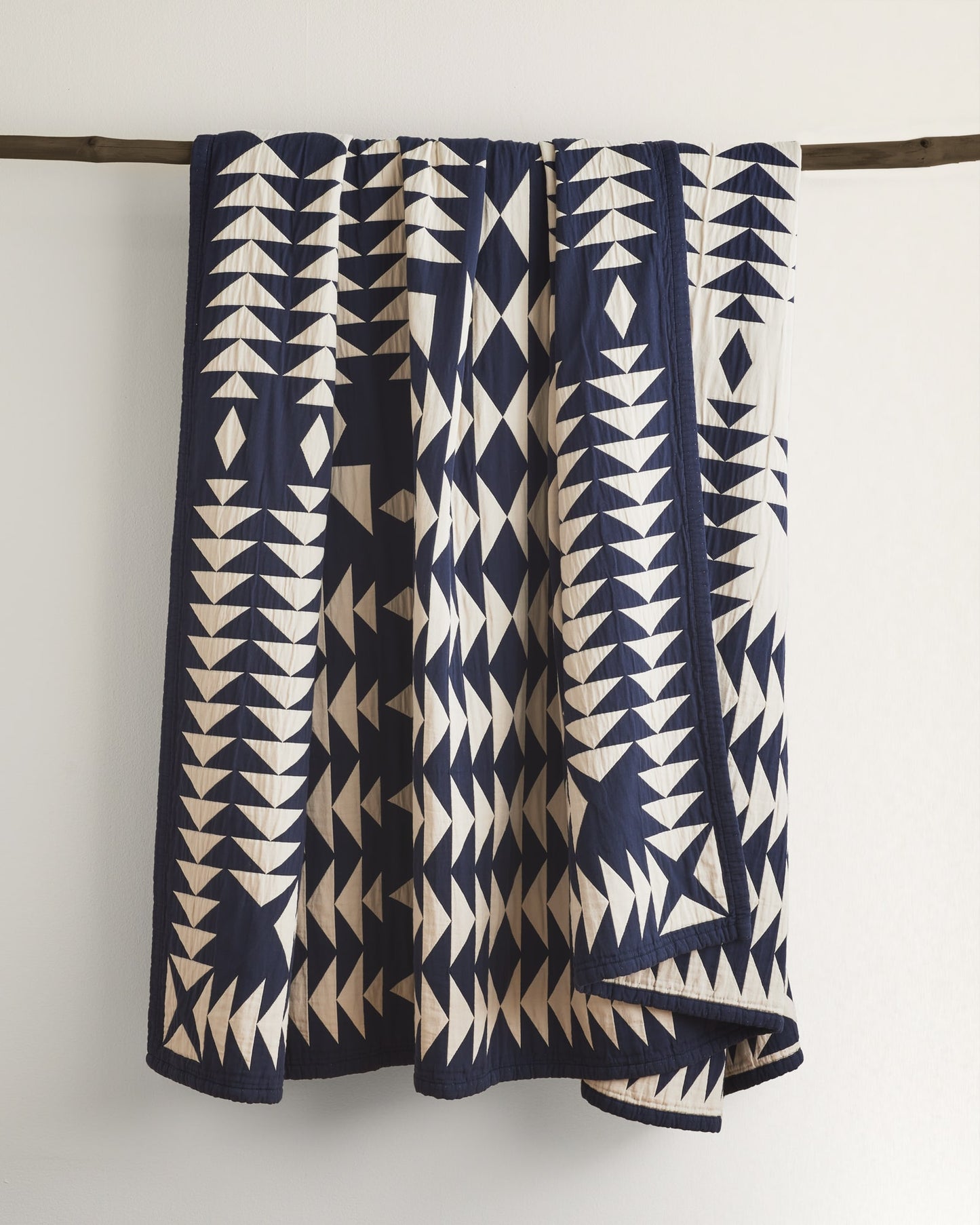 Midnight Nova Cotton Matelasse Coverlet