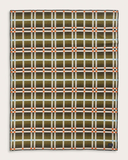 Four Square Throw | Slide Mountain Olive