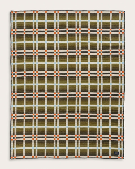 Four Square Throw | Slide Mountain Olive