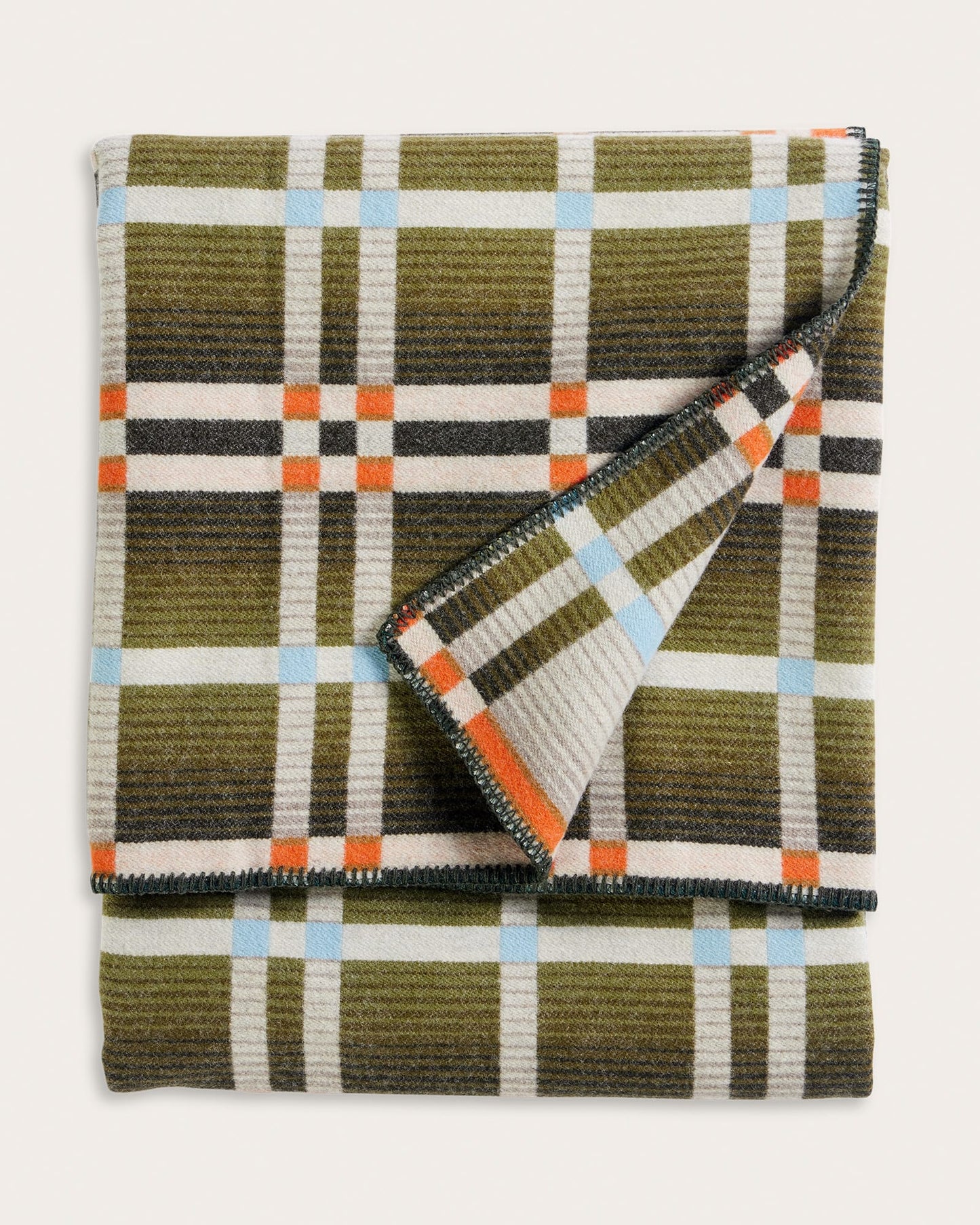 Four Square Throw | Slide Mountain Olive
