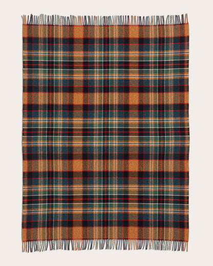 Fireside Throw | Sycamore Gold/Green