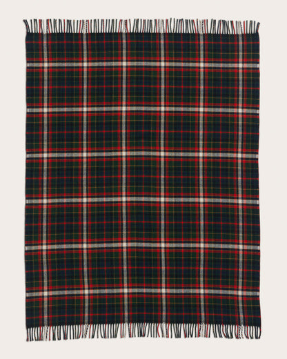 Fireside Throw | Laurel Green/Red
