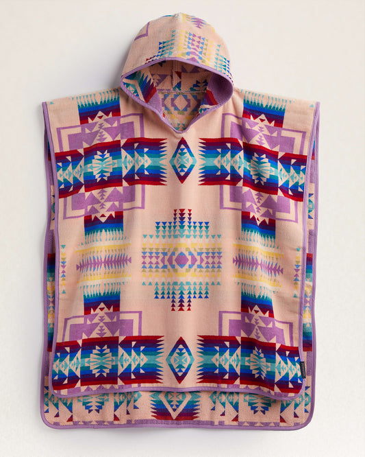 Chief Joseph Tween Hooded Towel | Pink