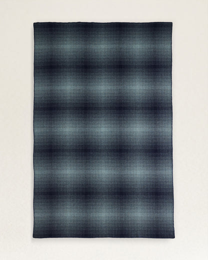 Eco-Wise Wool Ombre Blanket | Shale/Navy