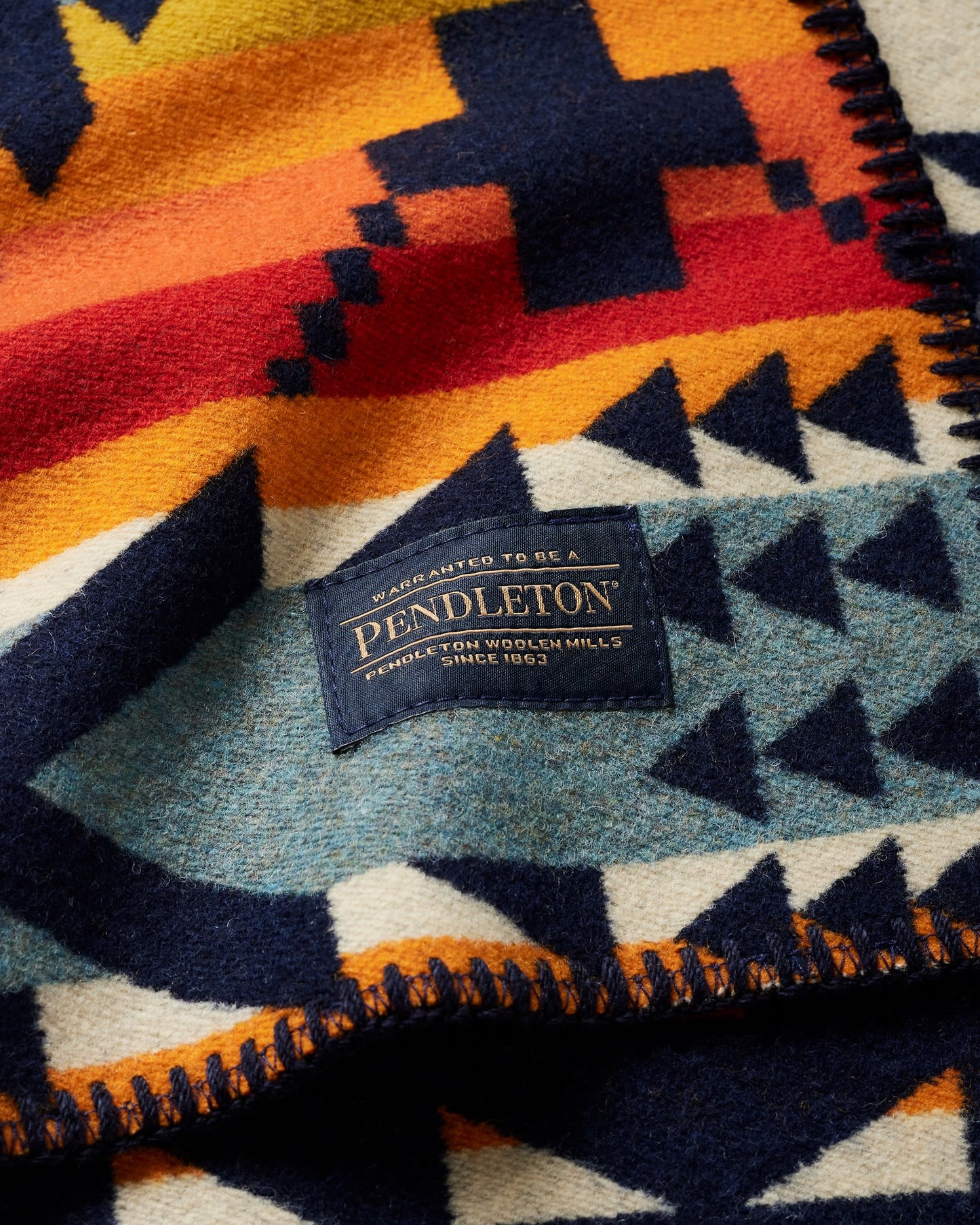 Nehalem Saddle Blanket | Navy