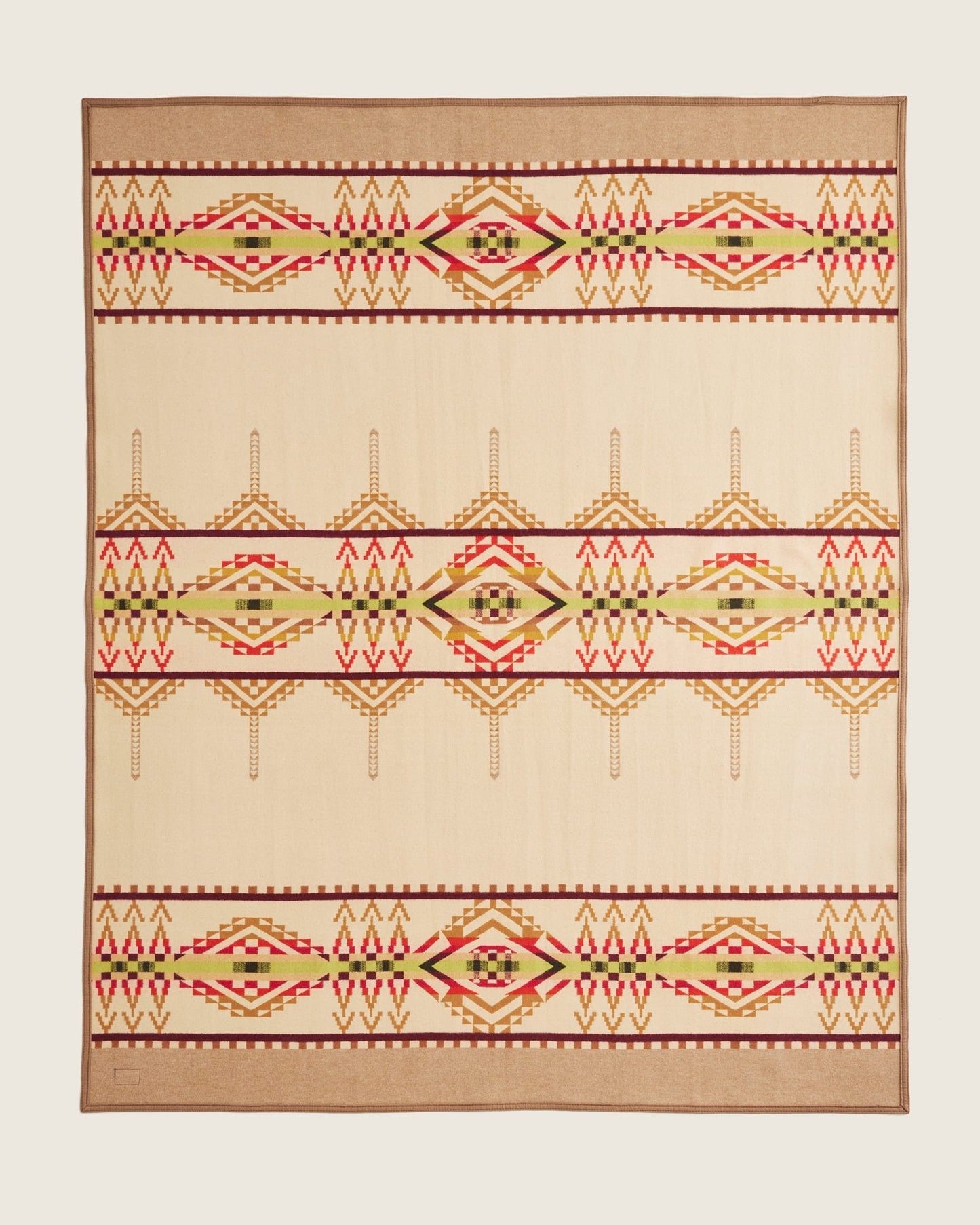 Beacon Rock Blanket | Tan Multi