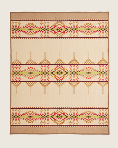 Beacon Rock Blanket | Tan Multi