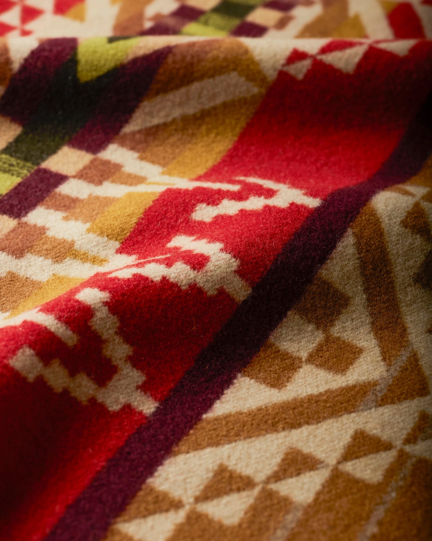 Beacon Rock Blanket | Tan Multi