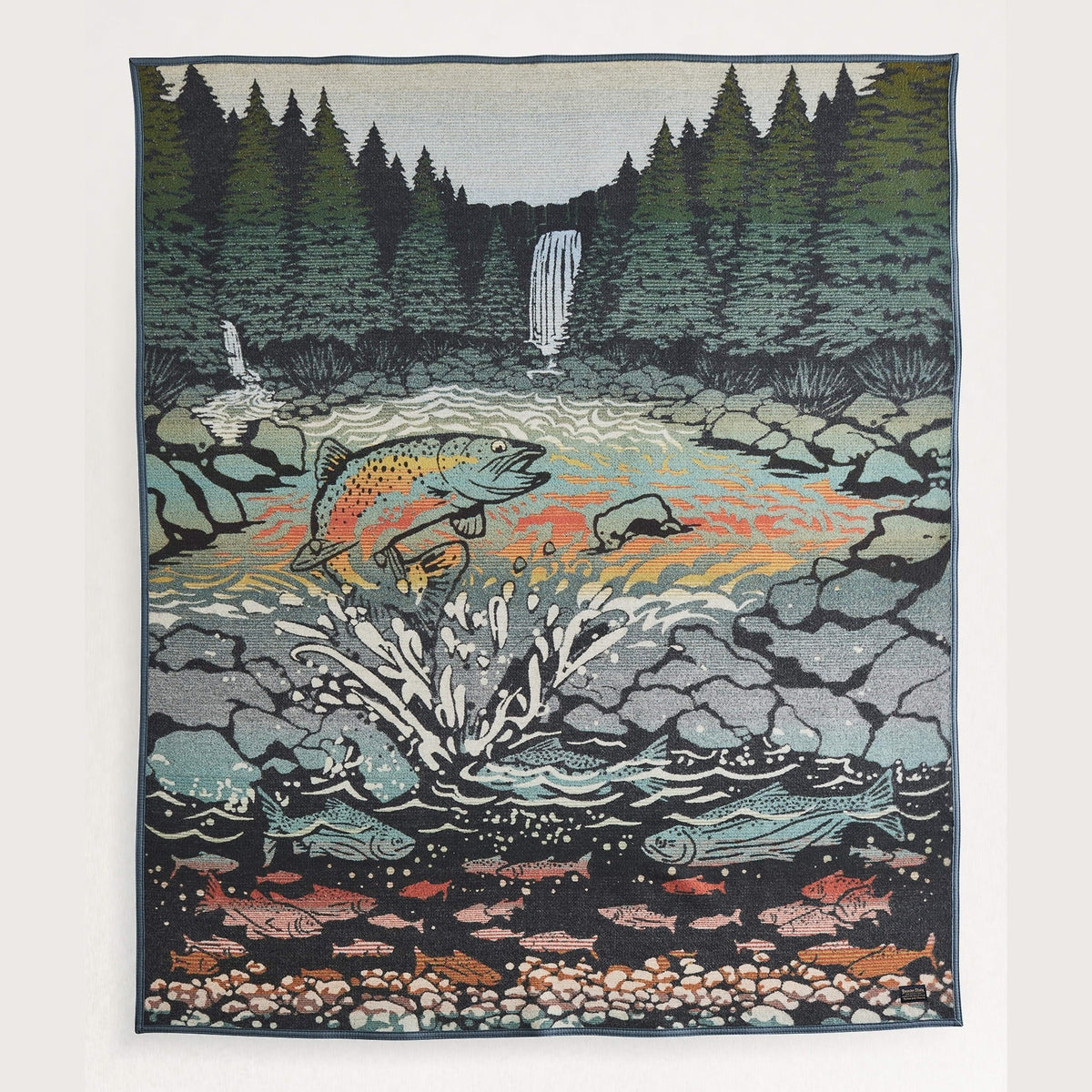 Salmon Falls Twin Blanket - Retreat Home Furniture