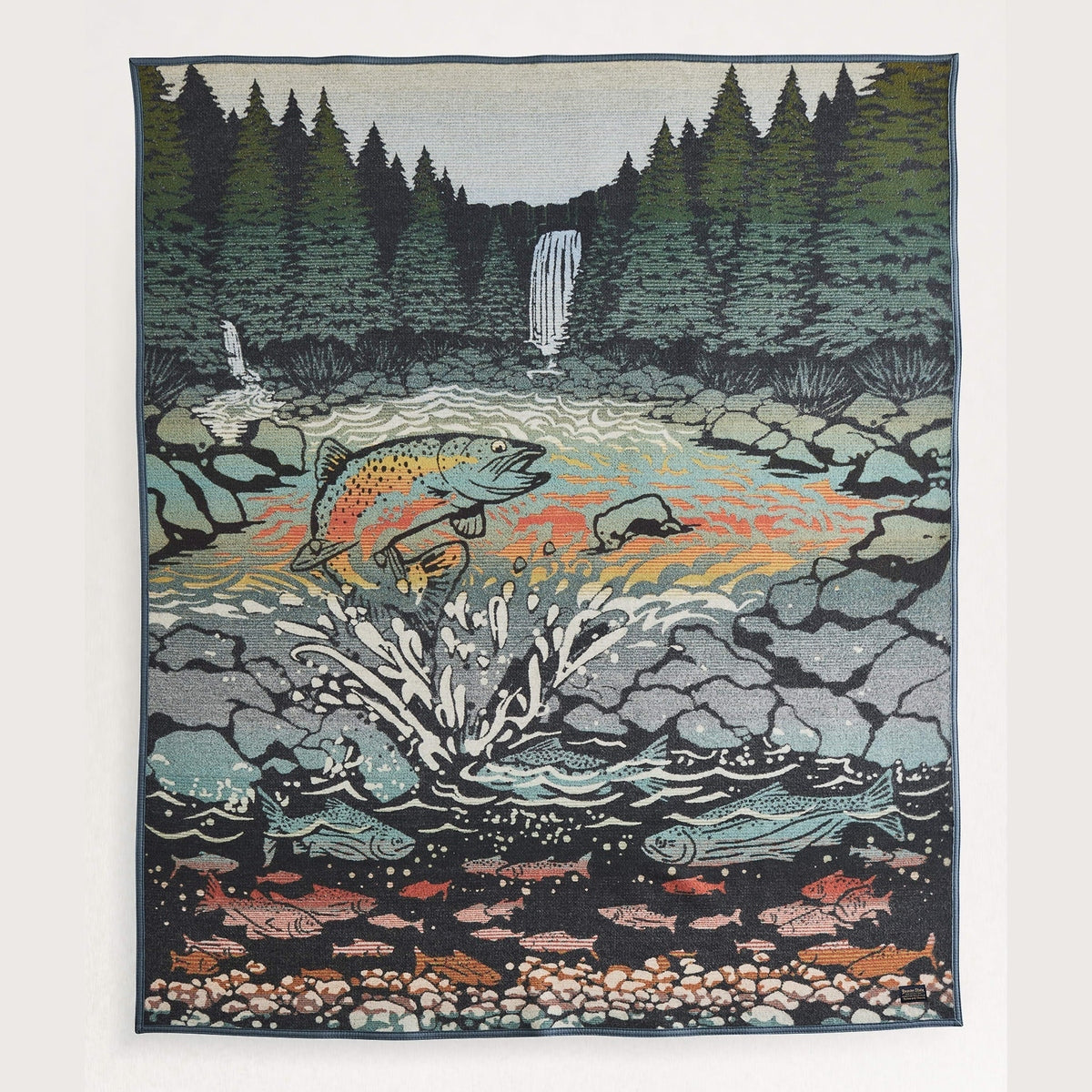 Salmon Falls Twin Blanket - Retreat Home Furniture