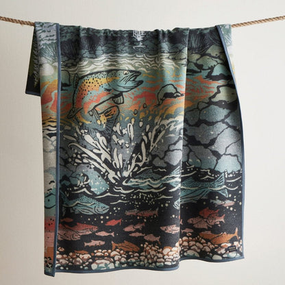 Salmon Falls Twin Blanket - Retreat Home Furniture