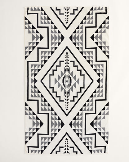 Oxbow Spa Towel | Black & White
