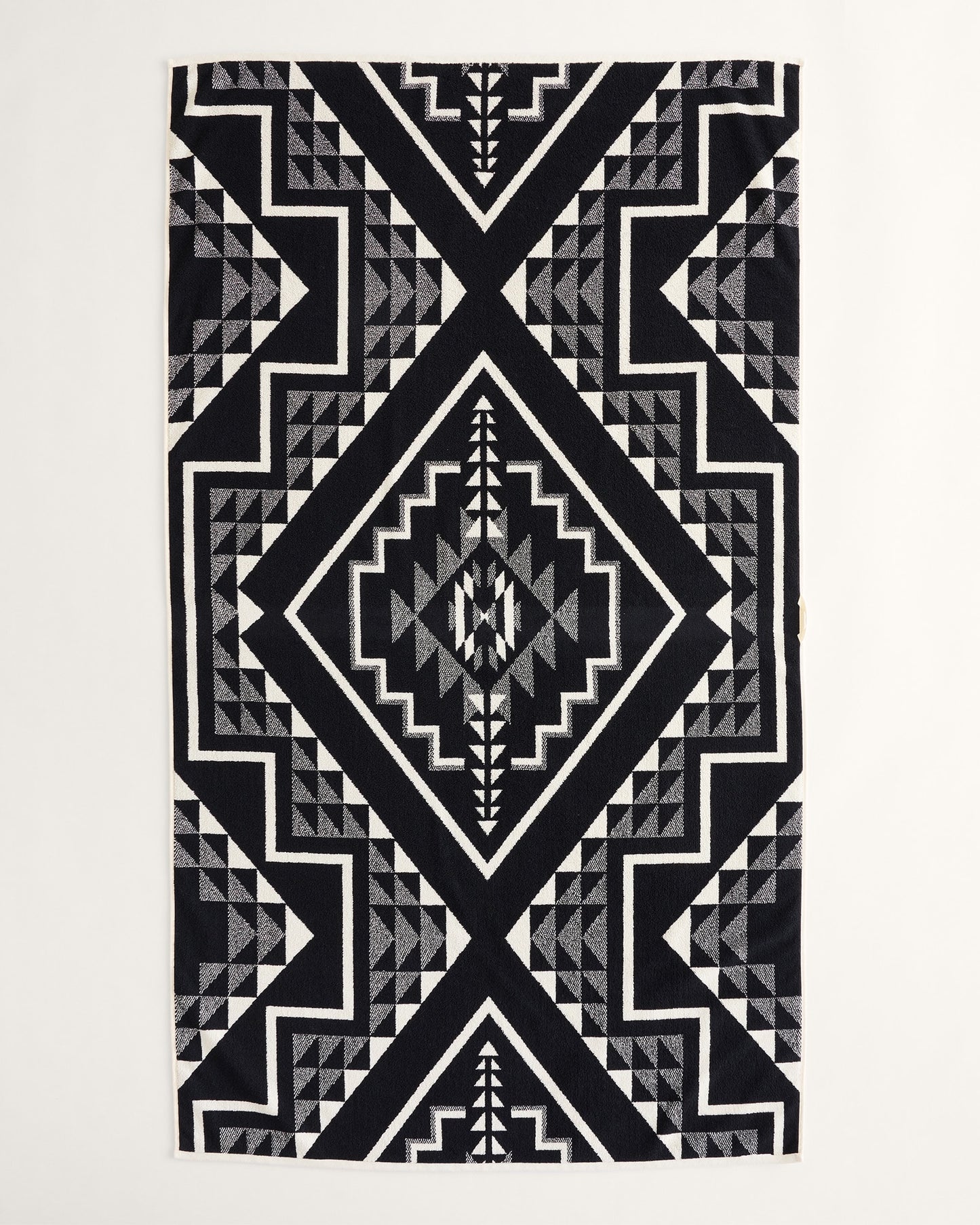 Oxbow Spa Towel | Black & White