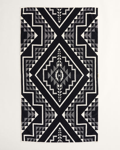 Oxbow Spa Towel | Black & White