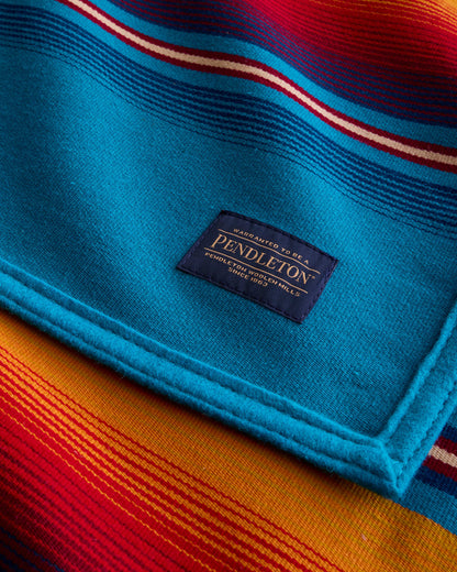 Serape Robe | Turquoise