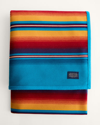 Serape Robe | Turquoise