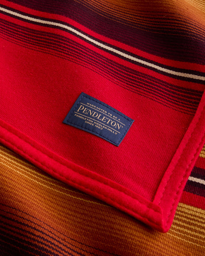 Serape Robe | Scarlet