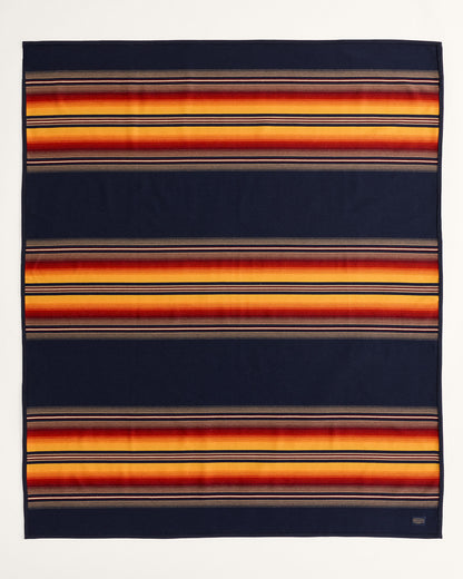 Serape Robe | Navy