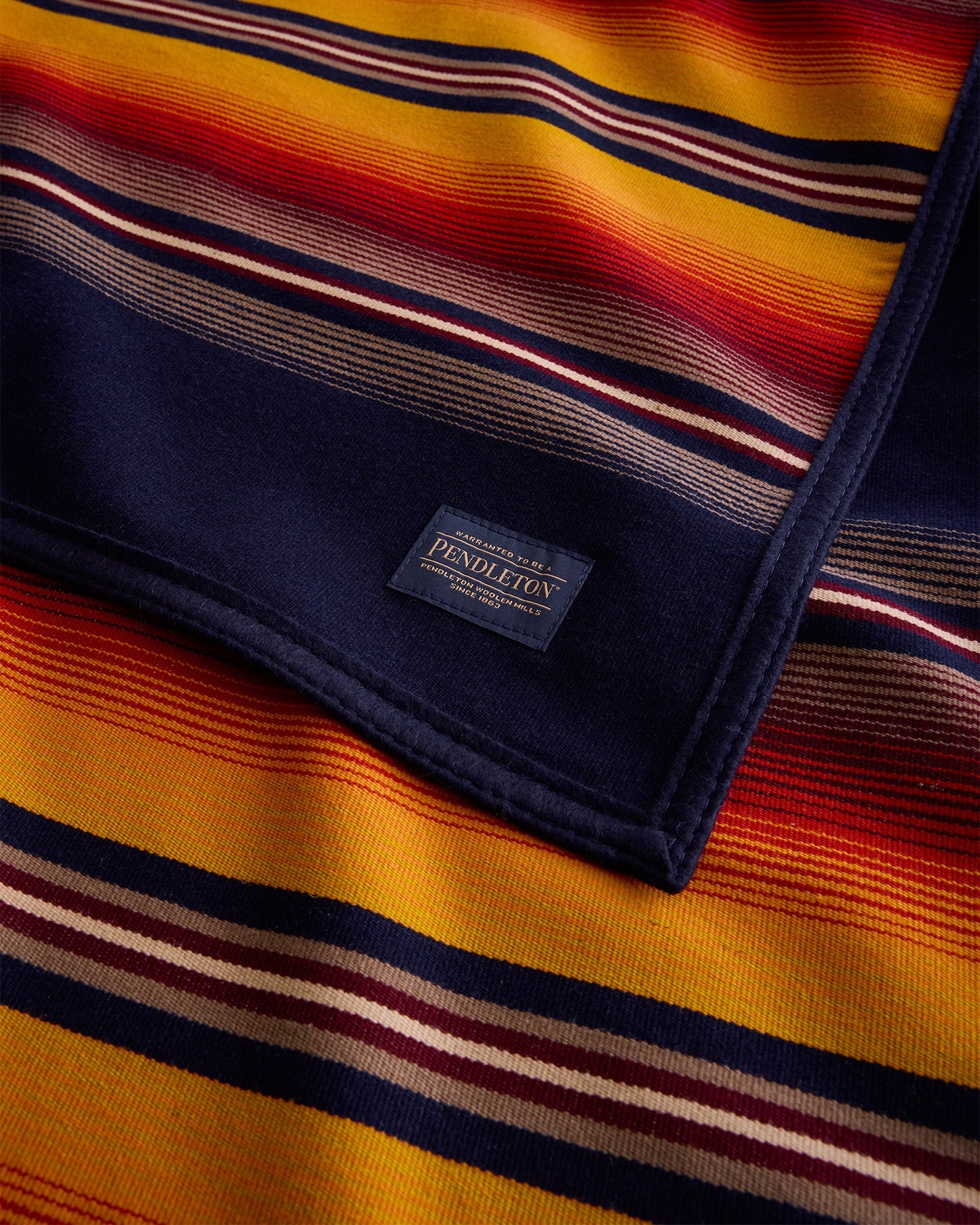 Serape Robe | Navy