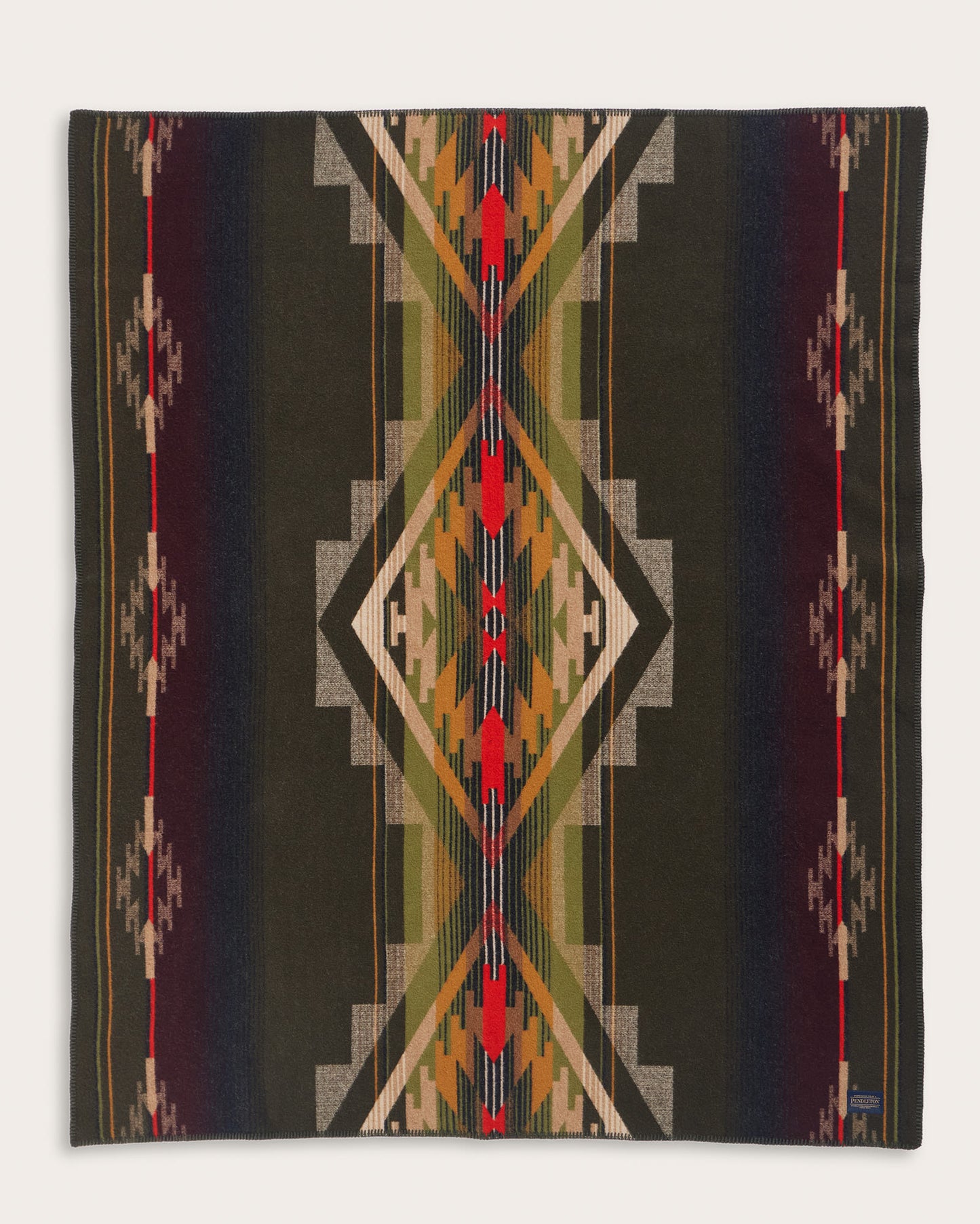 Tumalo Throw | Olive Multi