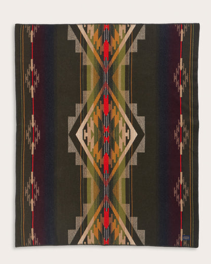 Tumalo Throw | Olive Multi