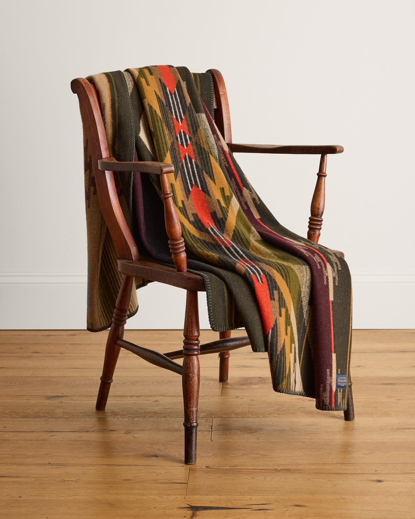 Tumalo Throw | Olive Multi