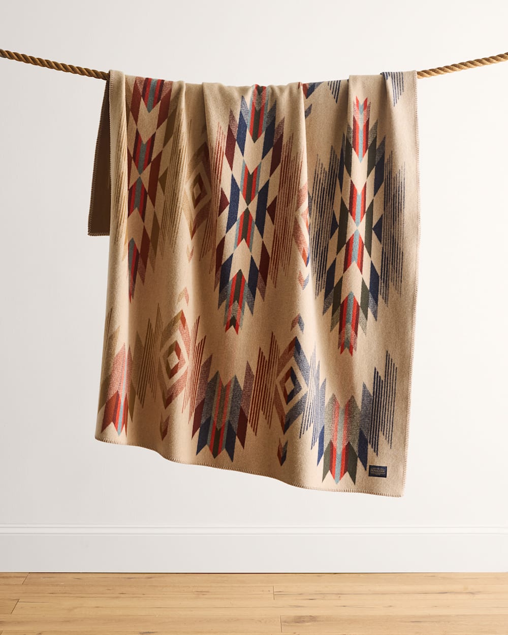 Wyeth Falls Throw | Ivory Multi