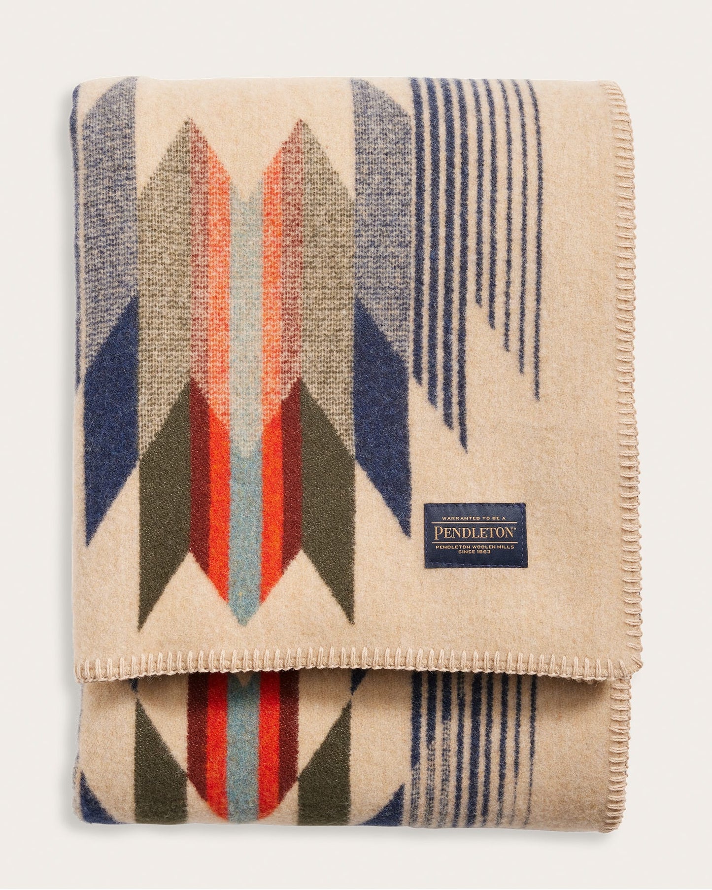 Wyeth Falls Throw | Ivory Multi