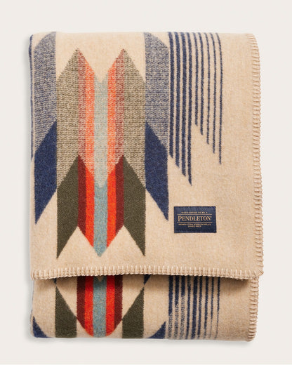 Wyeth Falls Throw | Ivory Multi
