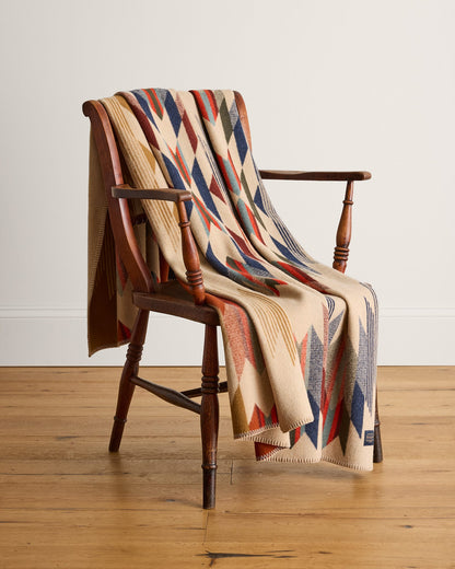 Wyeth Falls Throw | Ivory Multi