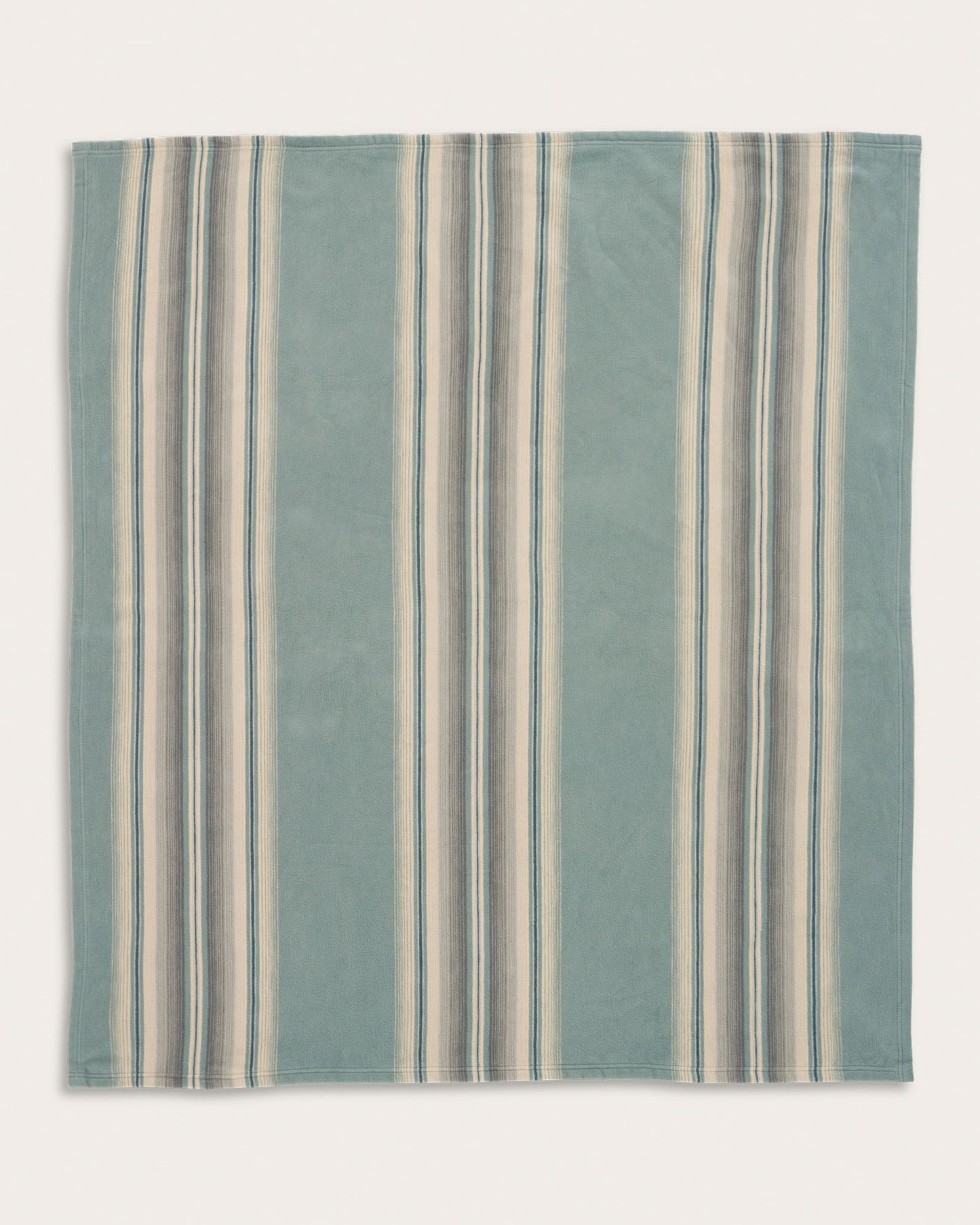 Wyeth Falls/Stripe Organic Cotton Throw Gift Pack | Linen