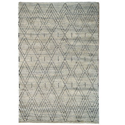Geometrics Gray Rug – cabin lodge area rug
