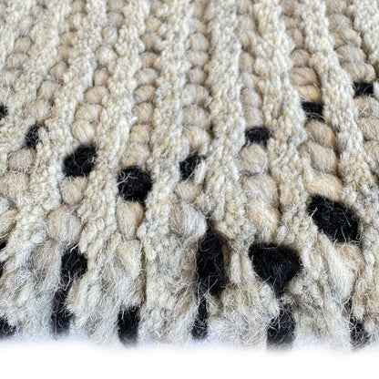 Geometrics Gray Rug – close up