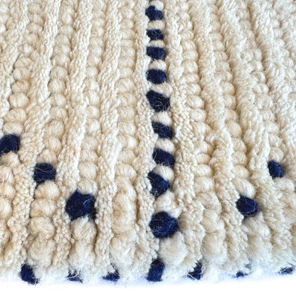 Geometrics Ivory Navy Rug – room setting