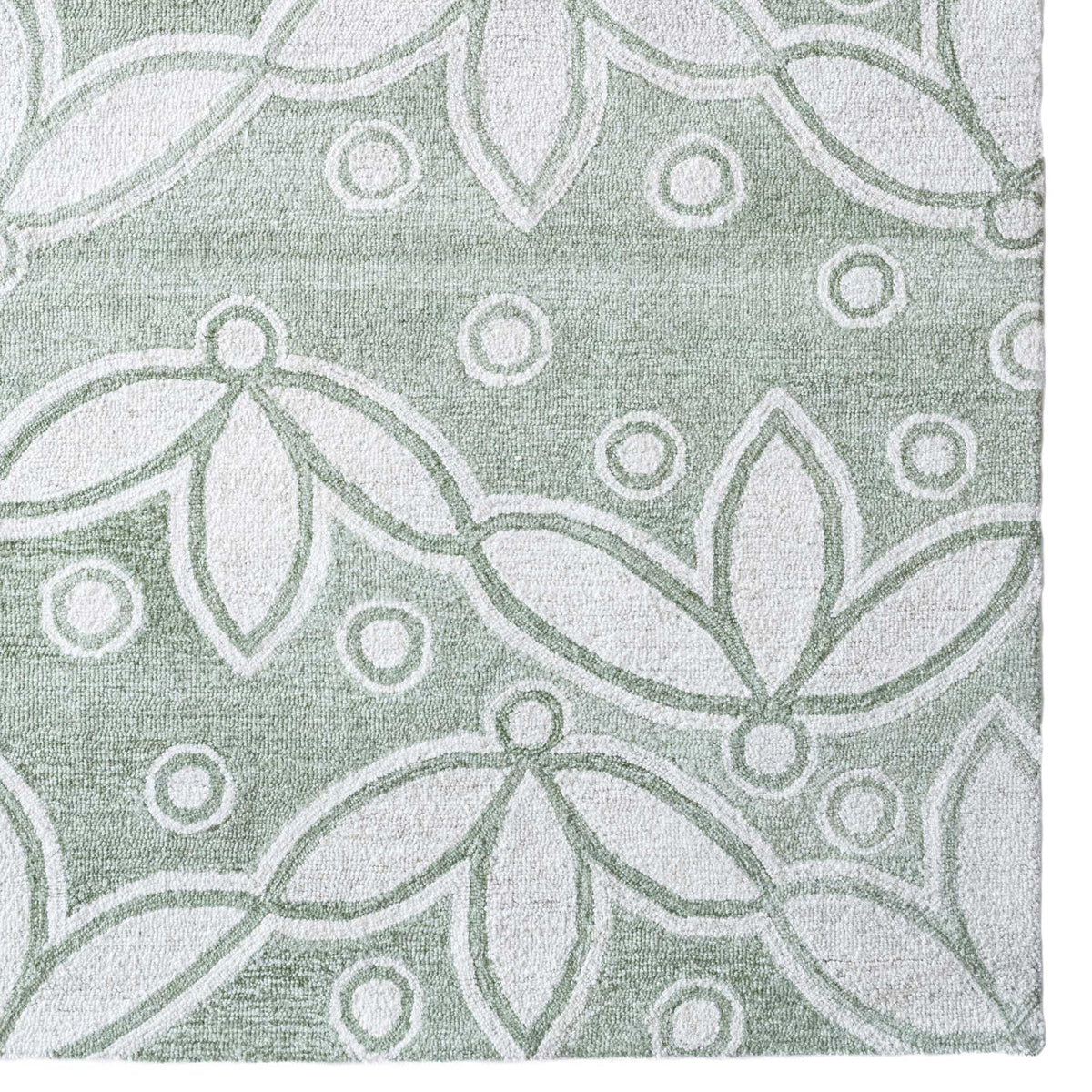 Happy Day Meadow Rug – close up