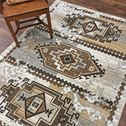 Adobe Rio OKA Rug – Tanner – room setting