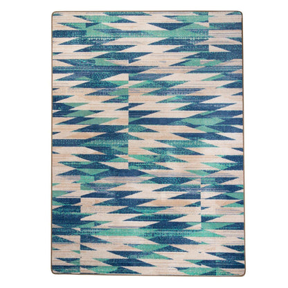 Ancestor Dance OKA Rug – Earth – cabin lodge area rug