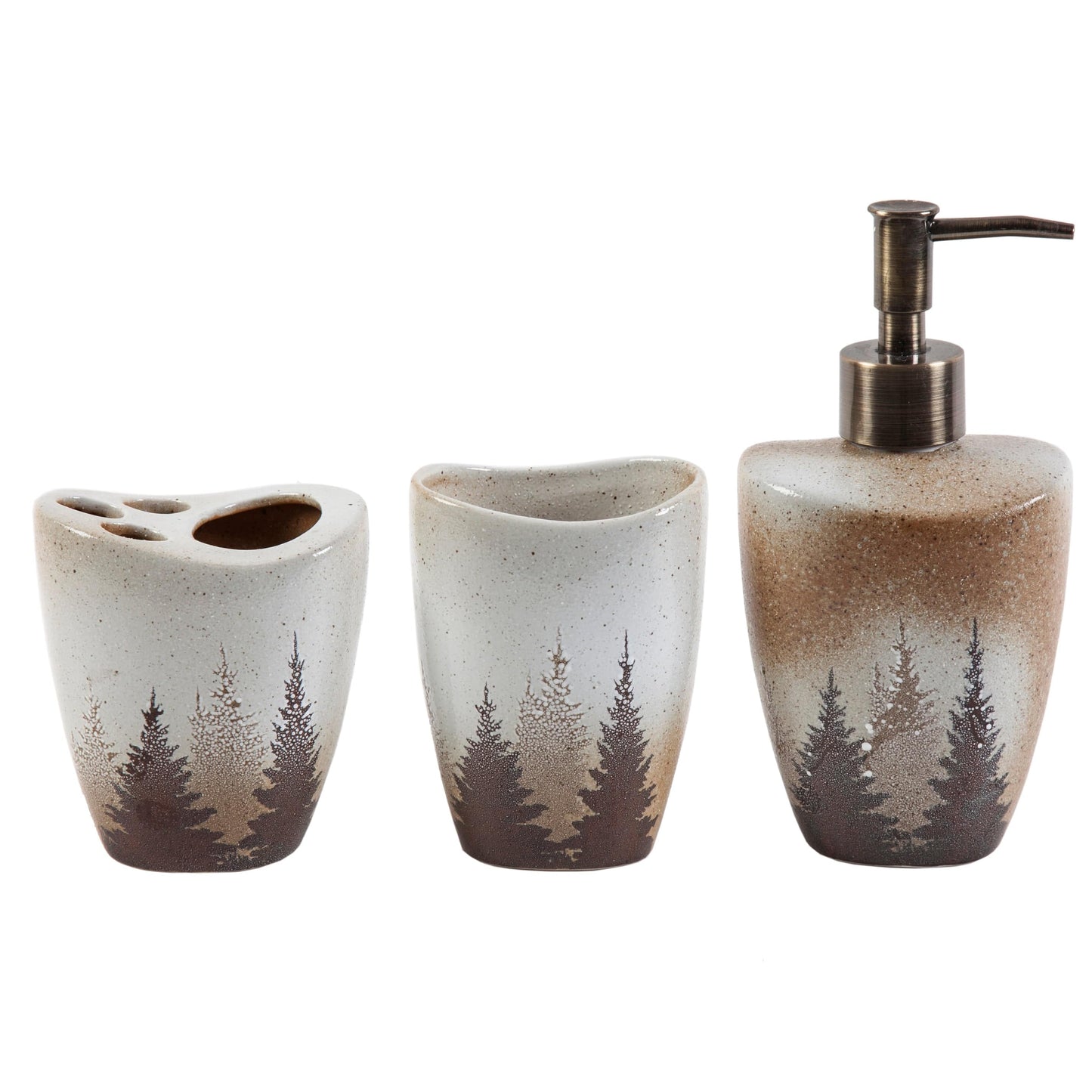 Clearwater Pines Countertop Bathroom Set, 3 Pc