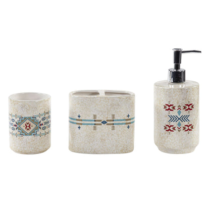 Spirit Valley Ceramic Countertop Bathroom Set, 3 Pc