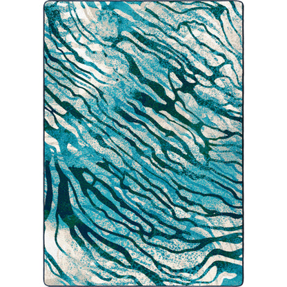 Sea Dive Rug – Azul – cabin lodge area rug