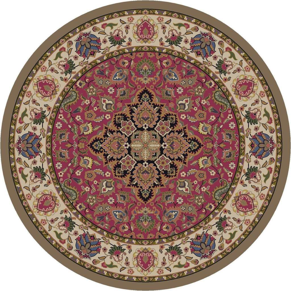 Babylonia - Rosette-CabinRugs Southwestern Rugs Wildlife Rugs Lodge Rugs Aztec RugsSouthwest Rugs