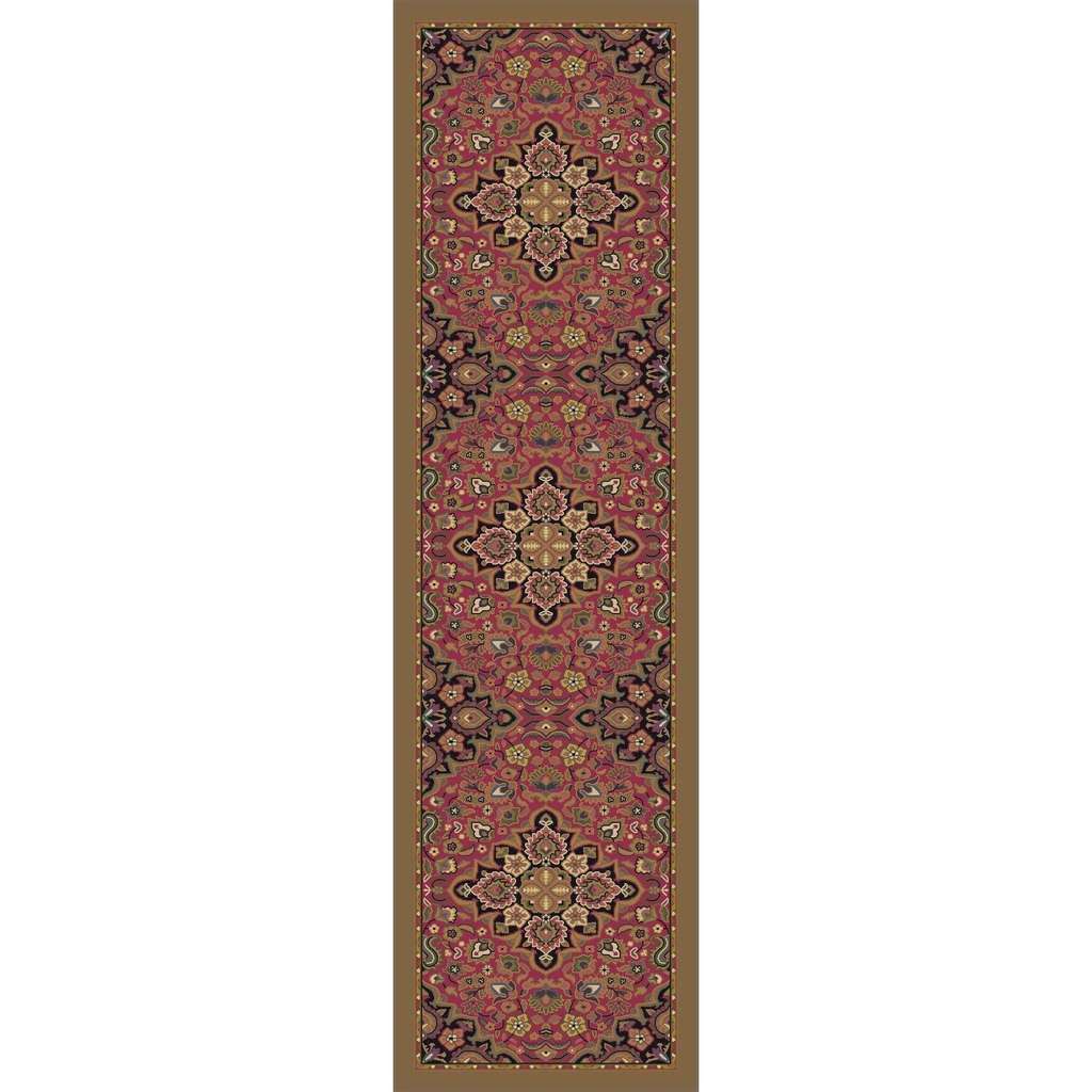 Babylonia - Rosette-CabinRugs Southwestern Rugs Wildlife Rugs Lodge Rugs Aztec RugsSouthwest Rugs