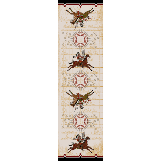 Battle Legends - Multi-CabinRugs Southwestern Rugs Wildlife Rugs Lodge Rugs Aztec RugsSouthwest Rugs