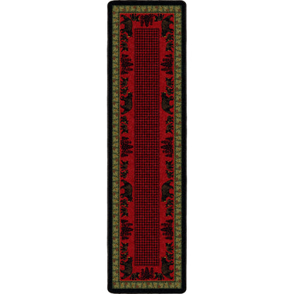 Bear Family Rug – Multi – room setting